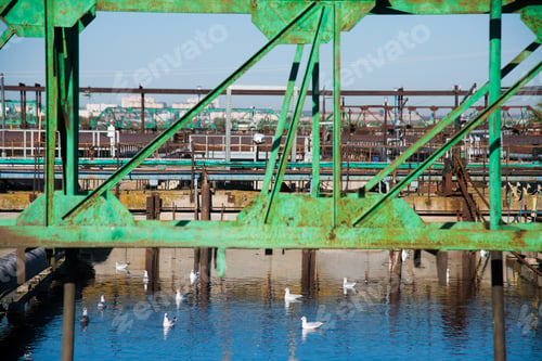 Preview: Aeration Pool Of The Municipal Wastewater Treatment Plant Water Treatment Plant