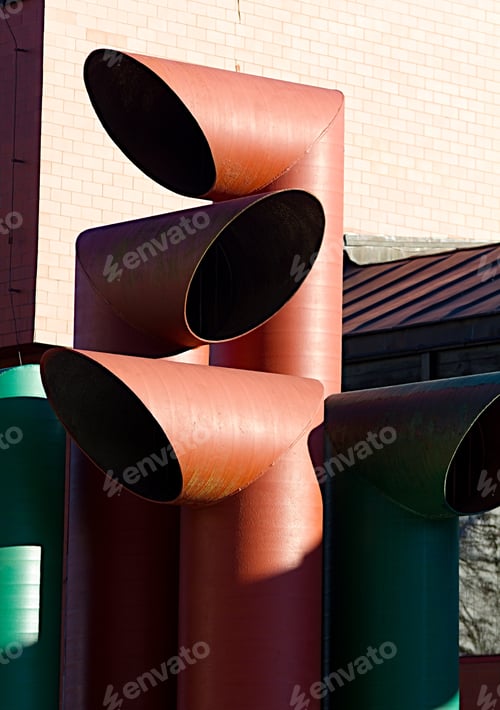 Preview: Old Colored Piping.