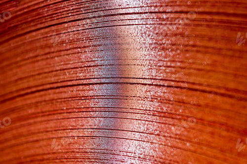 Preview: Curved Lines Of Rolled Metal Are Made Of Sheet Steel.