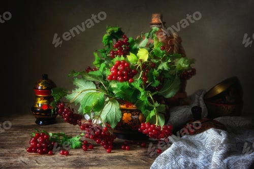 Preview: Still Life With Viburnum