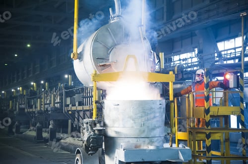 Preview: Contemporary Large Aluminum Foundry With Casting Cells