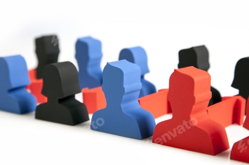 Preview: Concept Of Teamwork, People And Icons