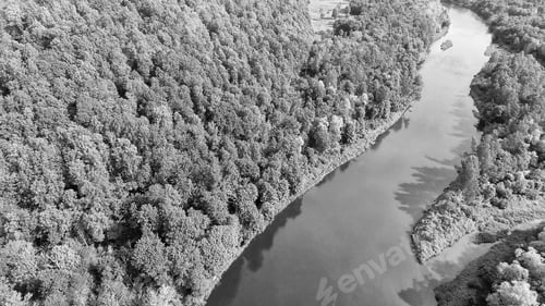 Preview: Gauja National Park Aerial View.