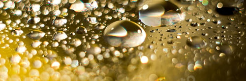 Preview: Biodiesel Drops, Bubbles Biofuel, Vegetable Oil, Yellow And Orange Emulsion Bubbles For Background.