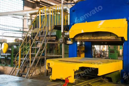 Preview: A Large Production Workshop Which Is Located On The Vast Territory Of The Plant