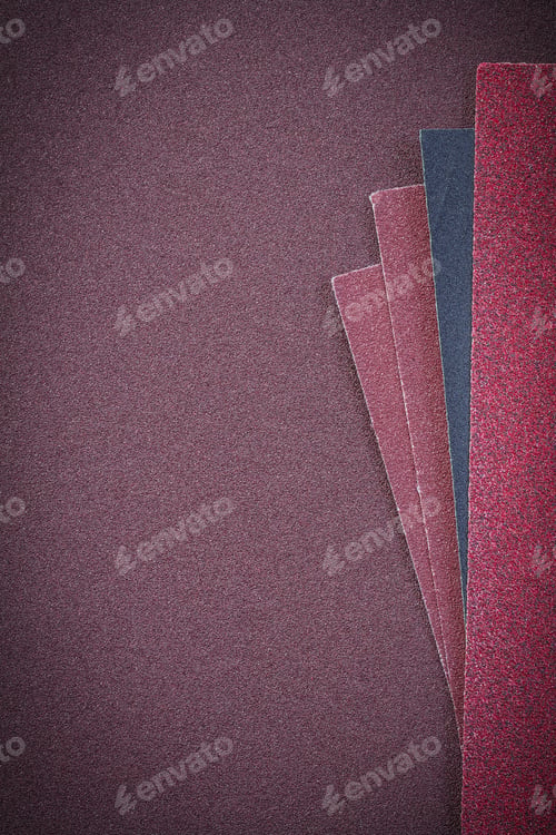 Preview: Sand Paper On Polishing Sheet Abrasive Tools.