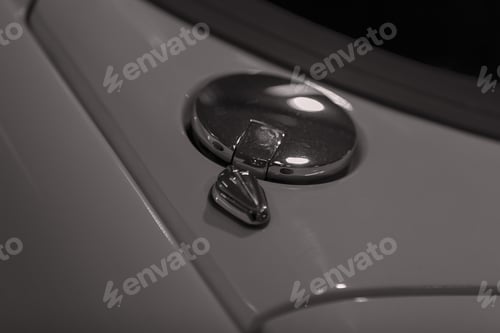 Preview: Rearview Mirror On The Motor Vehicle, Note Shallow Depth Of Field