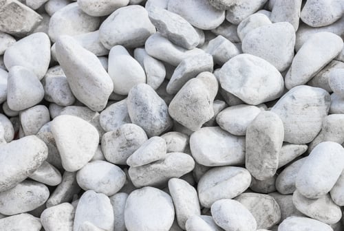 Preview: Natural White Rock Pebbles Background