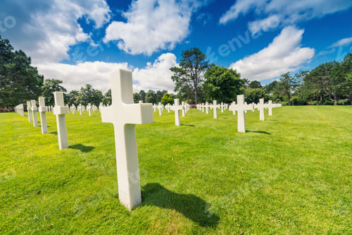 Preview: American Cemetery In Normandy, France.