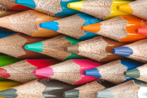 Preview: Macro Background Of The Pencil As An Element For Design. High Resolution.