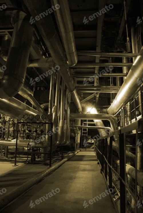 Preview: Pipes Inside Energy Plant