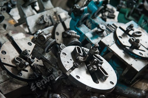 Preview: Production Of Bearings. Steel Factory Production Line Of The Machine