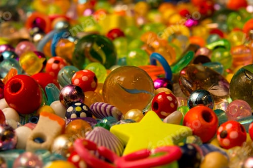 Preview: Glass Jewelery Mix For The Background.