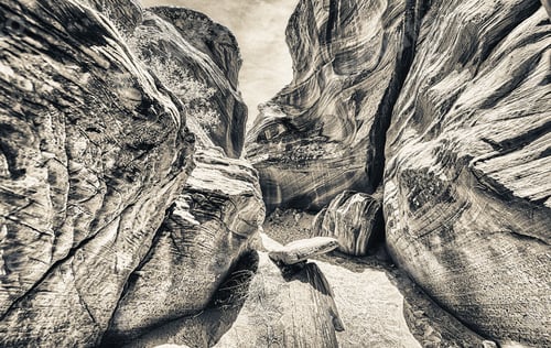 Preview: Beautiful View Of Light Inside Antelope Canyon, Arizona.