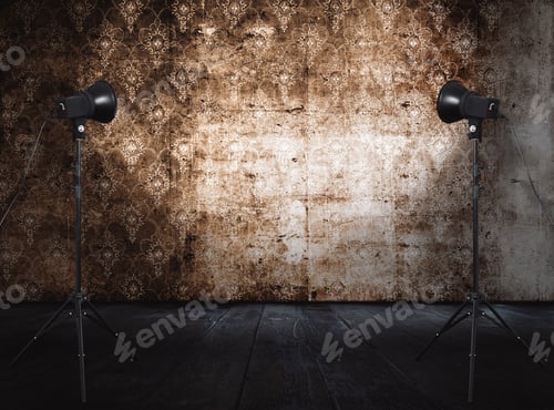 Preview: Photo Studio In Old Grunge Room