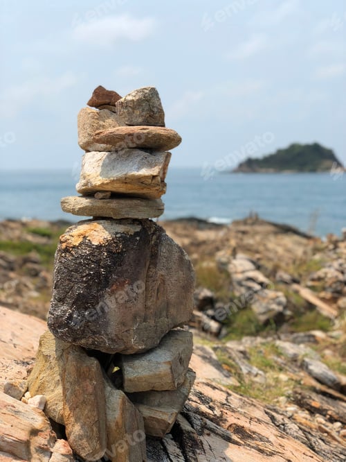 Preview: Stones At Koh Samet End View Point In Thailand