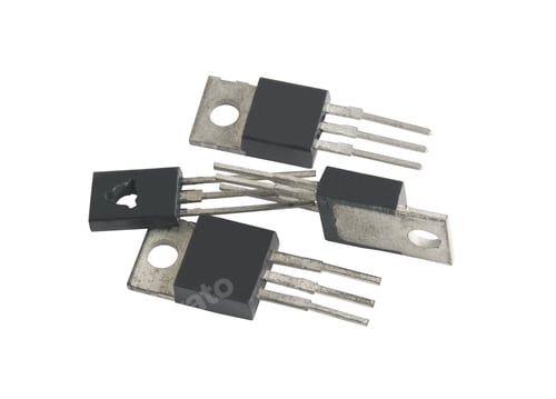 Preview: Different Microcircuit On A White Background