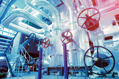 Preview: Equipment, Cables And Piping As Found Inside Of A Modern Industrial Power Plant