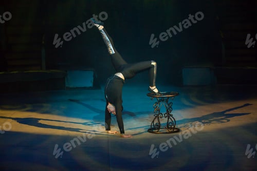 Preview: Gymnast Performs In A Circus