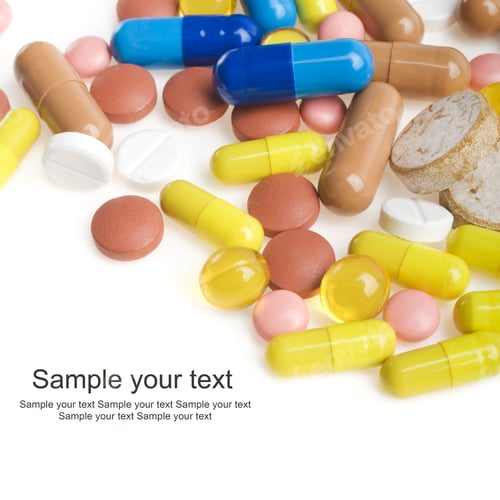 Preview: Colorful Tablets With Capsules