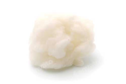 Preview: Wool Isolated On The White Background.