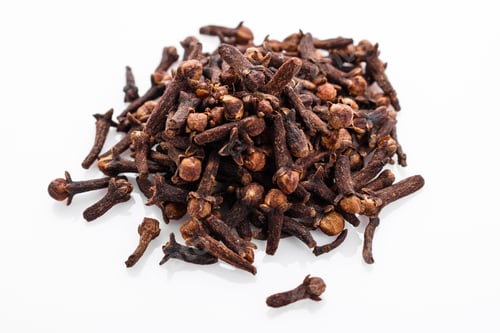 Preview: Fragrant Cloves On A White Acrylic Background