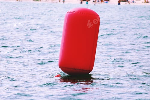 Preview: Buoy, Limiting The Area Where You Can Safely Swim At Sea, Toned