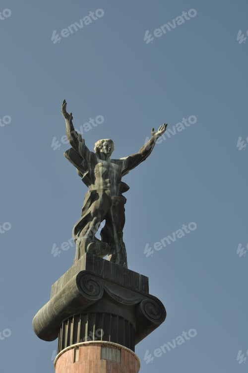 Preview: La Victoria Or Victory Statue In Puerto Banus, Spain