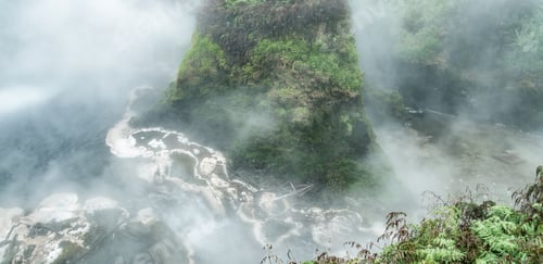 Preview: Waikite Valley Thermal Pools In Rotorua, New Zealand.