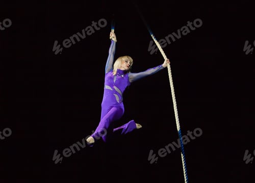 Preview: Air Gymnast In A Circus