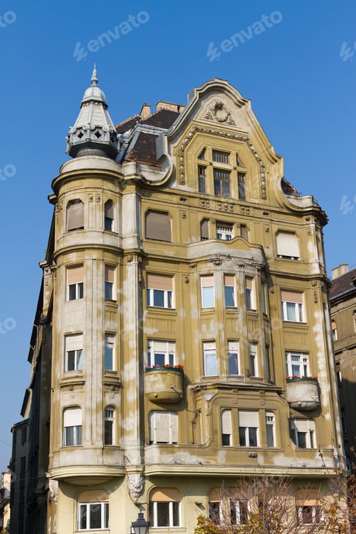 Preview: An Old Building From Budapest, Hungary
