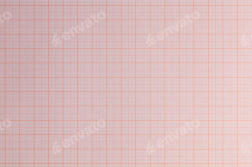Preview: Red Grid Pattern on White Background Abstract