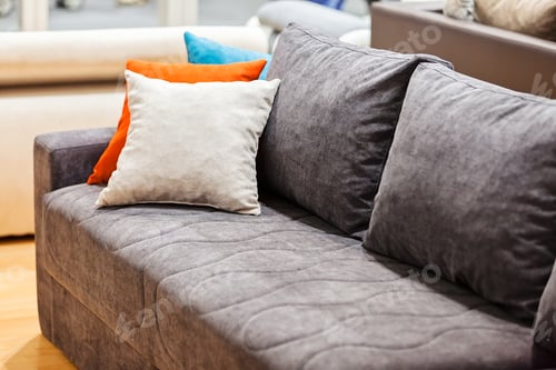 Preview: Modern Sofa For The Living Room, Note Shallow Depth Of Field