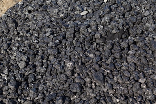 Preview: Natural Black Coals For Universal Illustrative Background. Industrial Coals. Used As A Household