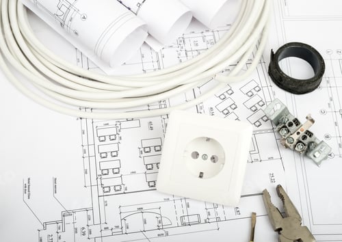 Preview: Architecture Plan And Rolls Of Blueprints