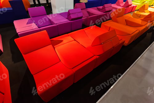 Preview: Unusual Furniture In Color For The House, Note Shallow Depth Of Field
