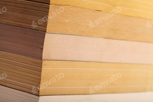 Preview: Color Shot Of A Pile Of Used Books.