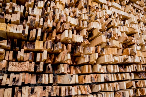Preview: Stack Of Natural Rough Wooden Boards. Wooden Boards, Lumber, Industrial Wood. Industrial Timber