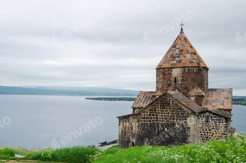 Preview: Medieval Church On Sevan Lake, Armenia