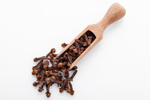 Preview: Fragrant Cloves On A White Acrylic Background