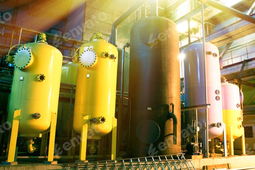 Preview: Equipment, Cables And Piping As Found Inside Of A Modern Industrial Power Plant