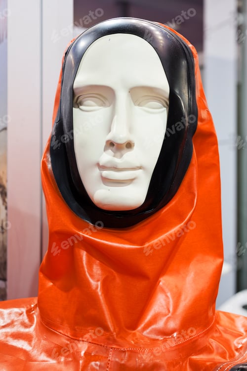 Preview: Protective Suits And Masks On The Fair