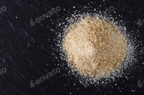 Preview: Natural Animal Gelatin On A Dark Stone Background