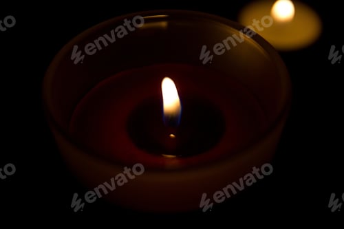 Preview: Candles And Reflections.