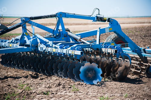 Preview: Tractor Plowing Fields - Preparing Land For Sowing