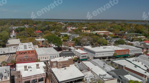 Preview: Aerial View Of Beaufort, Sc.