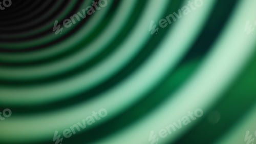 Preview: Colored Green Tunnel For Abstract Background.