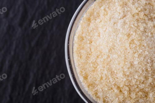 Preview: Natural Animal Gelatin On A Dark Stone Background