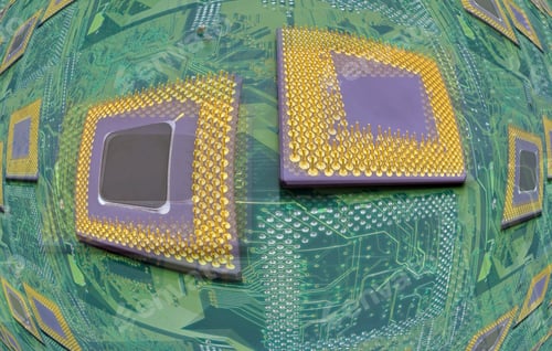 Preview: Close Up Of Cpu Processors