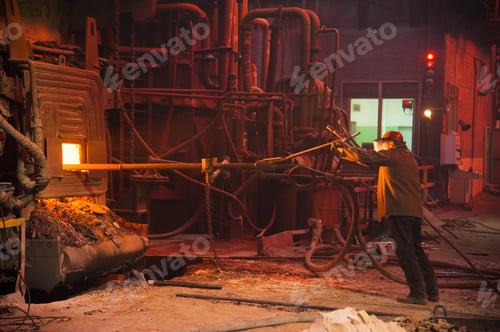 Preview: Metal Structures And Buildings Of The Old Metallurgical Plant Inside And Outside. The Process Of